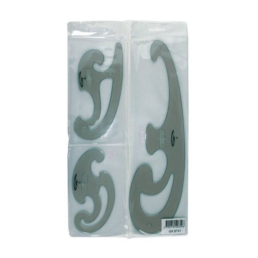 Assortiment de 3 pistolets en verre acrylique - Burmes Assortiment de 3 pistolets en verre acrylique - Burmes