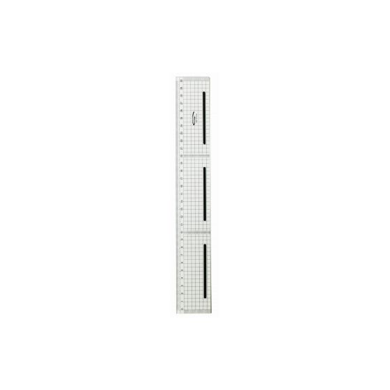 Règle de coupe bord acier antiglisse quadrillée 30cm - Graphoplex