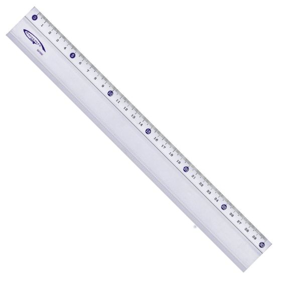 Règle aluminium antiglisse 30cm - Graphoplex