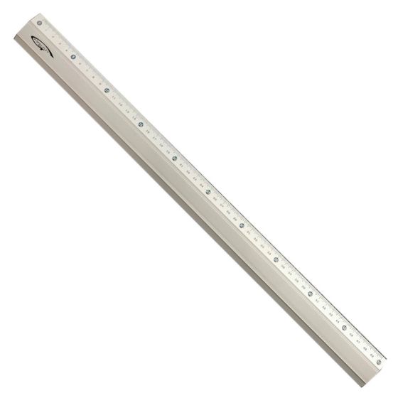 Règle aluminium antiglisse 50cm - Graphoplex