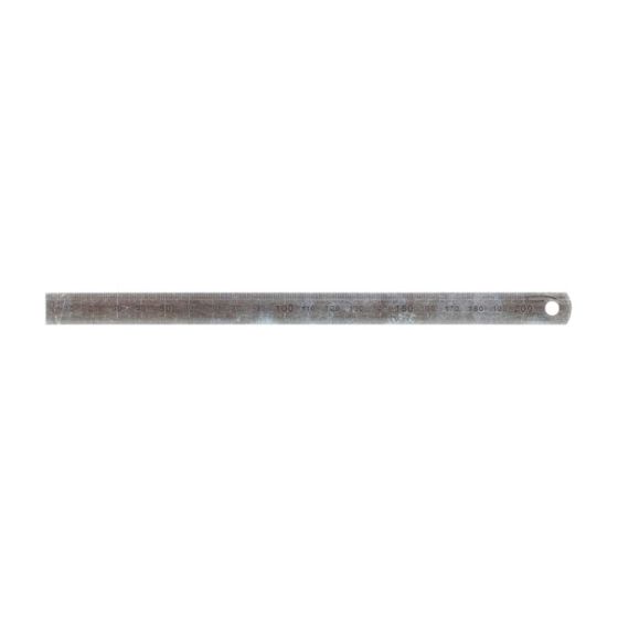 Réglet acier flexible - Largeur de 13mm et longueur de 20cm double face - Graphoplex
