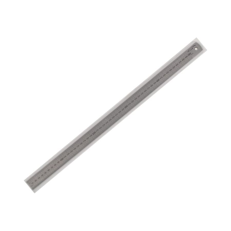 Réglet acier flexible - Largeur de 24mm et longueur de 50cm double face - Graphoplex