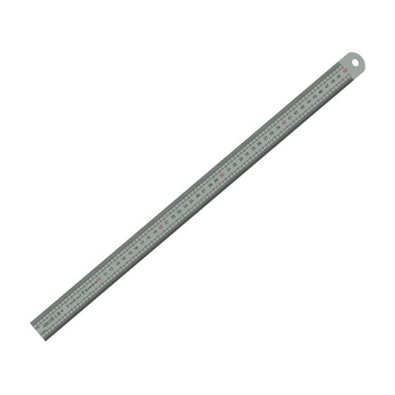 Réglet acier flexible - Largeur de 24mm et longueur de 100cm double face - Graphoplex