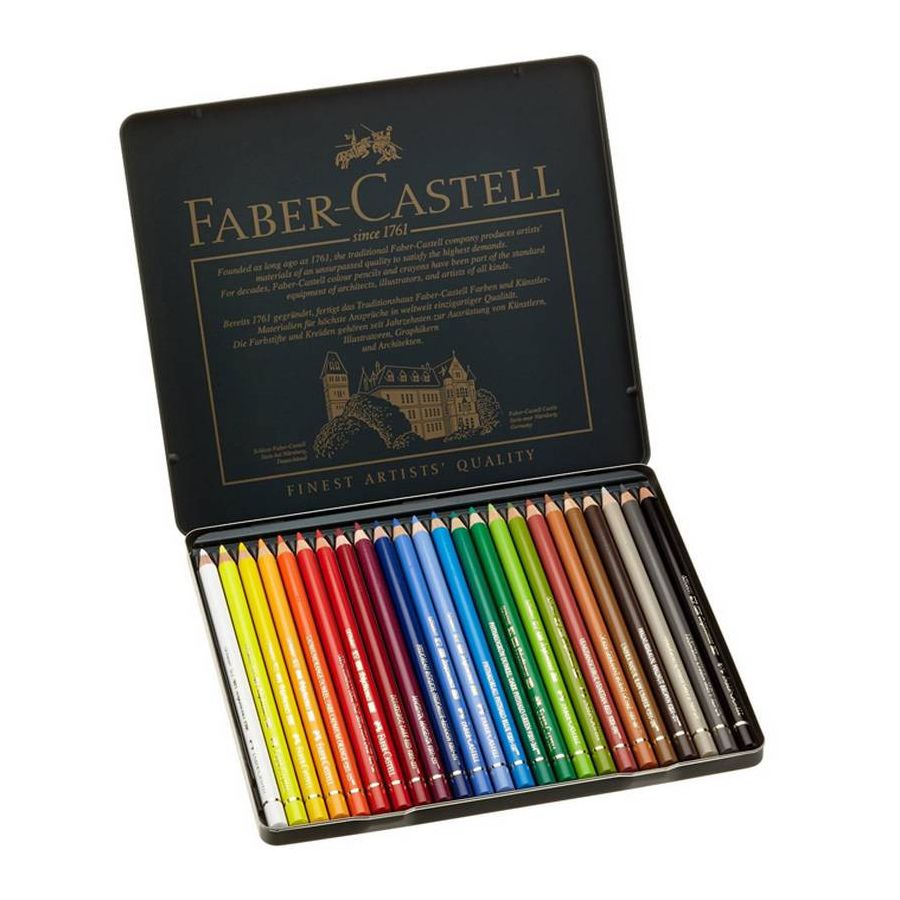 BOITE METAL POLYCHROMOS X24 BOITE METAL POLYCHROMOS X24