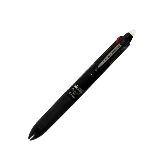 Stylo roller effacable et rechargeable - Frixion Ball 4 couleurs