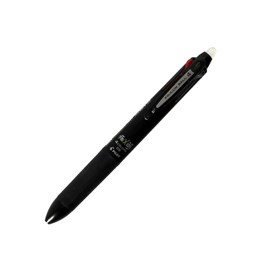 Stylo roller effacable et rechargeable - Frixion Ball 4 couleurs