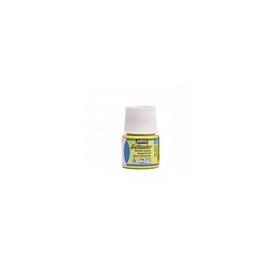 Pebeo Setacolor Moire 45ML Couleur:JAUNE RICH