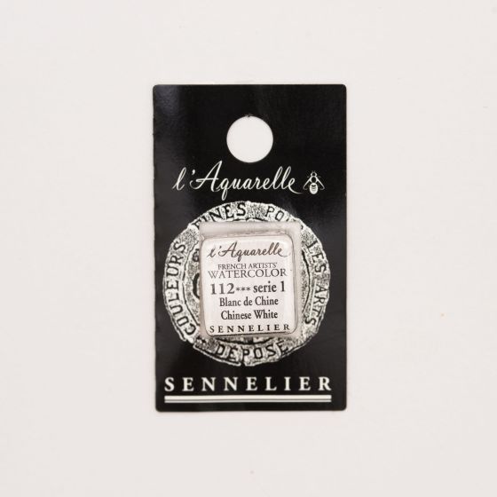Demi-godet aquarelle - Sennelier Couleur:BLANC DE CHINE S1