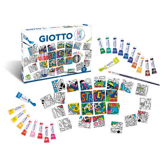 Boite créative Art Lab Color & Puzzle - Un jeu Giotto