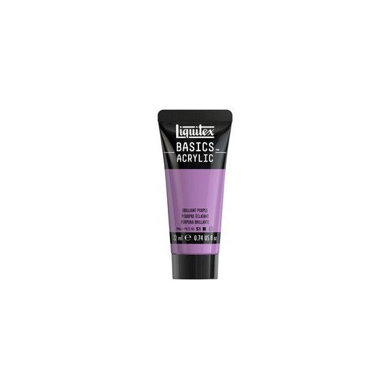 Basics acrylique tube 22 ml - Liquitex Couleur:POURPRE BRILLANT{image_id}