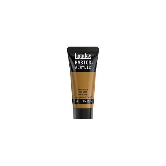 Basics acrylique tube 22 ml - Liquitex Couleur:JAUNE BRONZE{image_id}