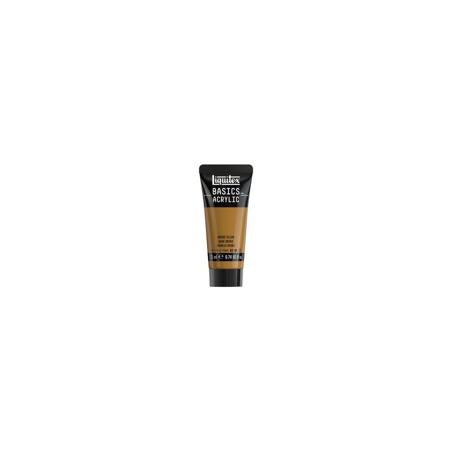Basics acrylique tube 22 ml - Liquitex Couleur:JAUNE BRONZE{image_id}