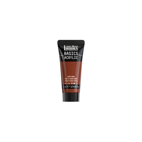 Basics acrylique tube 22 ml - Liquitex Couleur:TERRE DE SIENNE BRULEE{image_id}