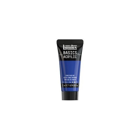 Basics acrylique tube 22 ml - Liquitex Couleur:BLEU DE COBALT IMITATION{image_id}