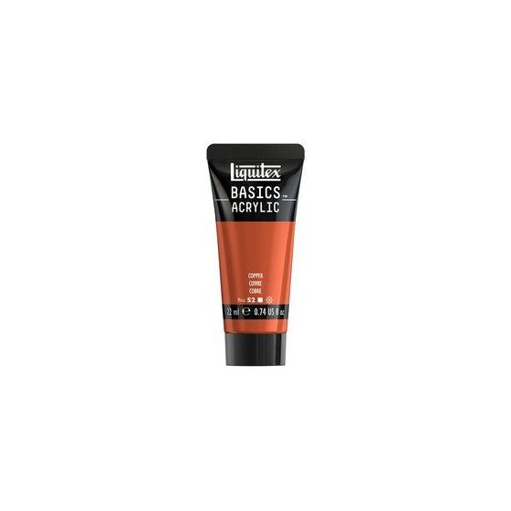 Basics acrylique tube 22 ml - Liquitex Couleur:CUIVRE{image_id}