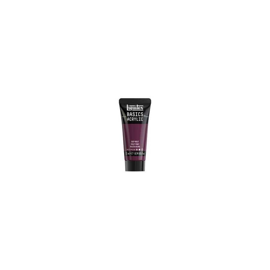 Basics acrylique tube 22 ml - Liquitex Couleur:VIOLET FONCE{image_id}
