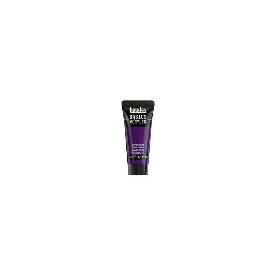 Basics acrylique tube 22 ml - Liquitex Couleur:VIOLET DIOXAZINE{image_id}
