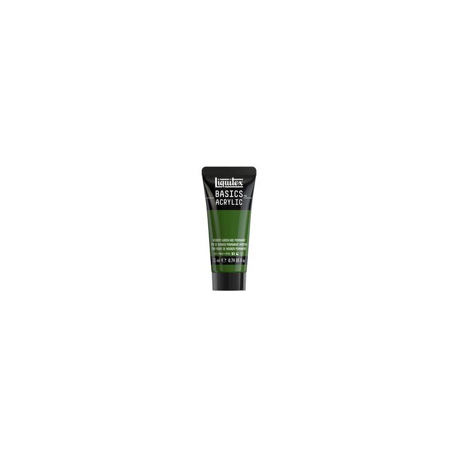 Basics acrylique tube 22 ml - Liquitex Couleur:VERT DE HOOKER PERMANENT IMITATION{image_id}
