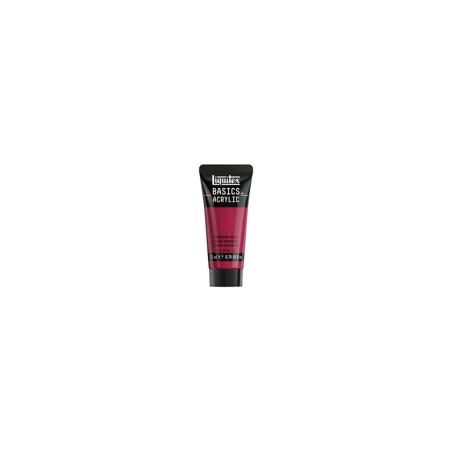 Basics acrylique tube 22 ml - Liquitex Couleur:MAGENTA QUINACRIDONE{image_id}