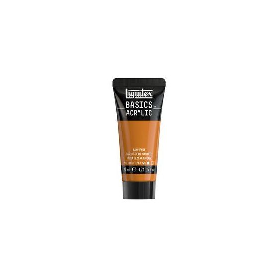 Basics acrylique tube 22 ml - Liquitex Couleur:TERRE DE SIENNE NATURELLE{image_id}