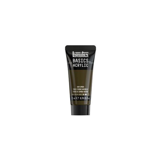 Basics acrylique tube 22 ml - Liquitex Couleur:TERRE D'OMBRE NATURELLE{image_id}