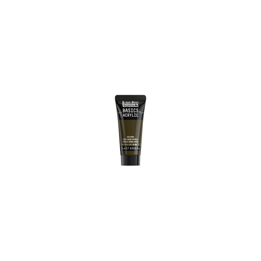 Basics acrylique tube 22 ml - Liquitex Couleur:TERRE D'OMBRE NATURELLE{image_id}