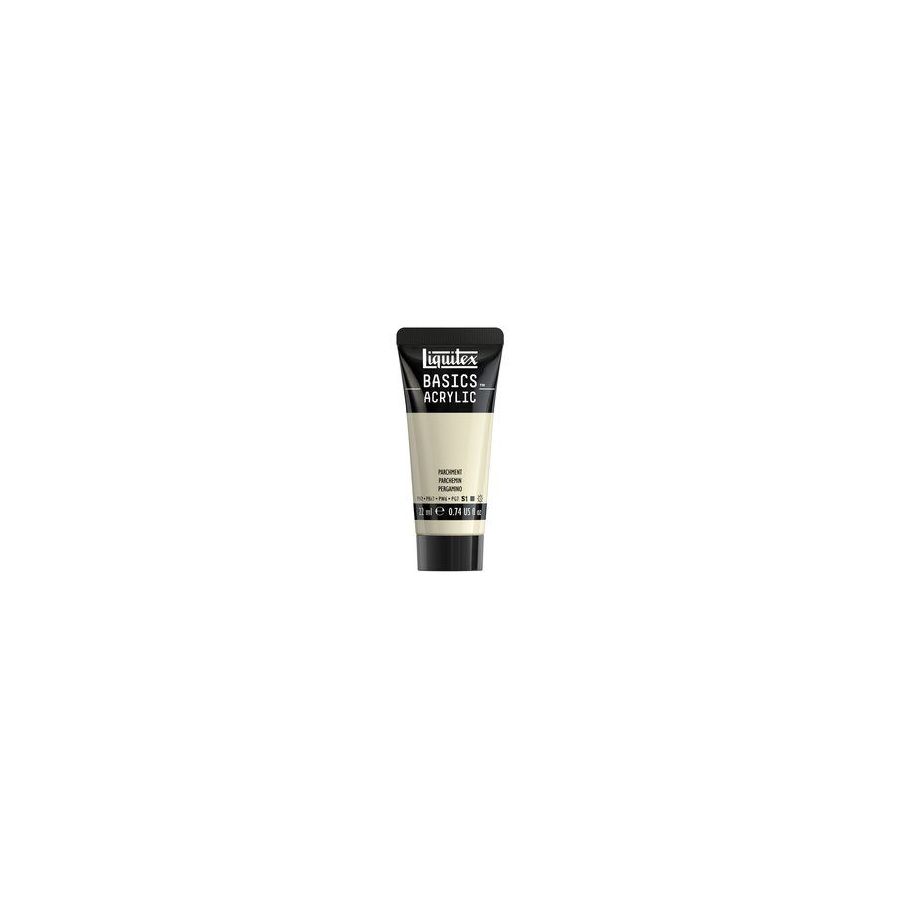 Basics acrylique tube 22 ml - Liquitex Couleur:PARCHEMIN{image_id}