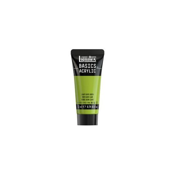 Basics acrylique tube 22 ml - Liquitex Couleur:VERT OLIVE CLAIR{image_id}