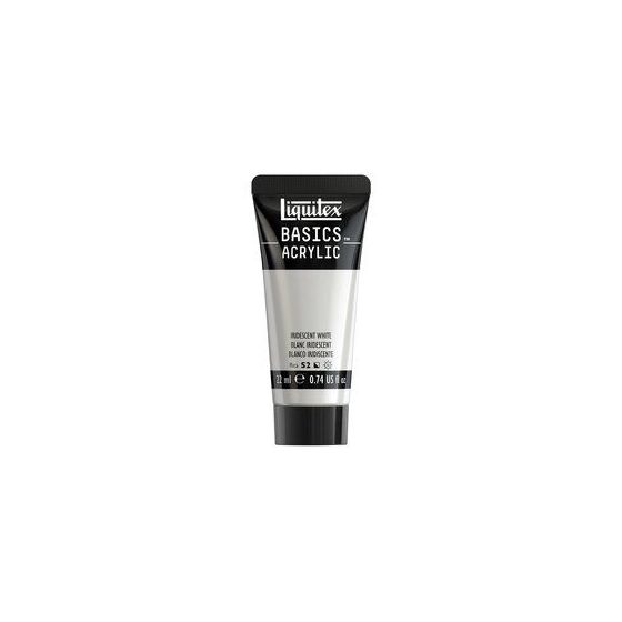 Basics acrylique tube 22 ml - Liquitex Couleur:BLANC IRIDESCENT{image_id}