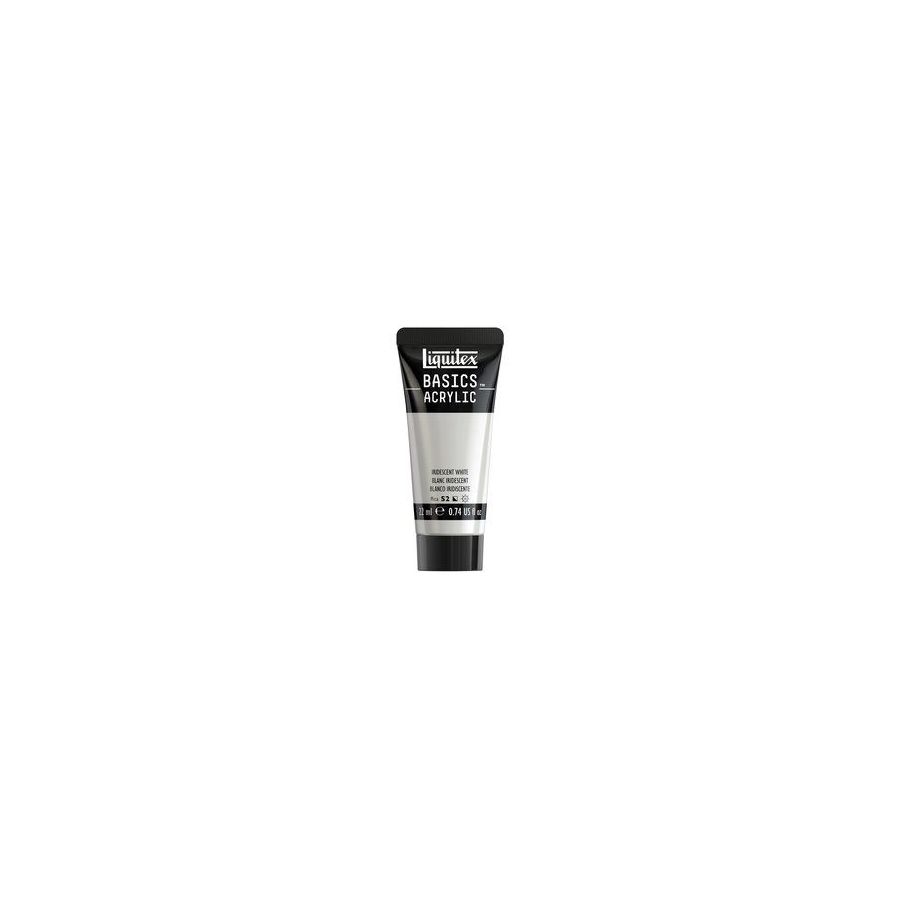 Basics acrylique tube 22 ml - Liquitex Couleur:BLANC IRIDESCENT{image_id}