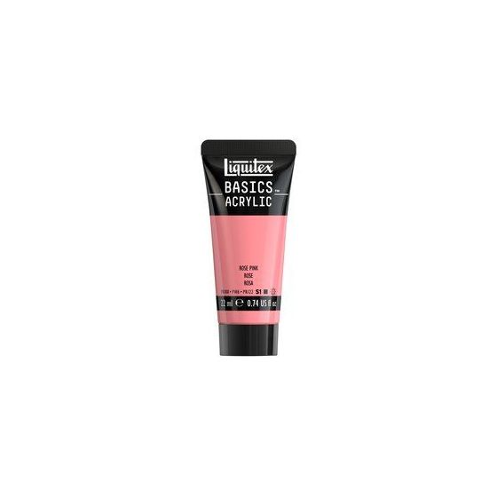 Basics acrylique tube 22 ml - Liquitex Couleur:ROSE{image_id}