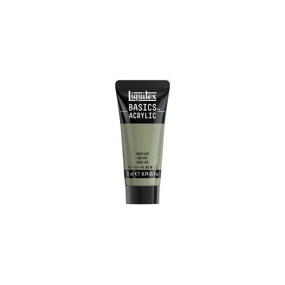 Basics acrylique tube 22 ml - Liquitex Couleur:GRIS VERT{image_id}