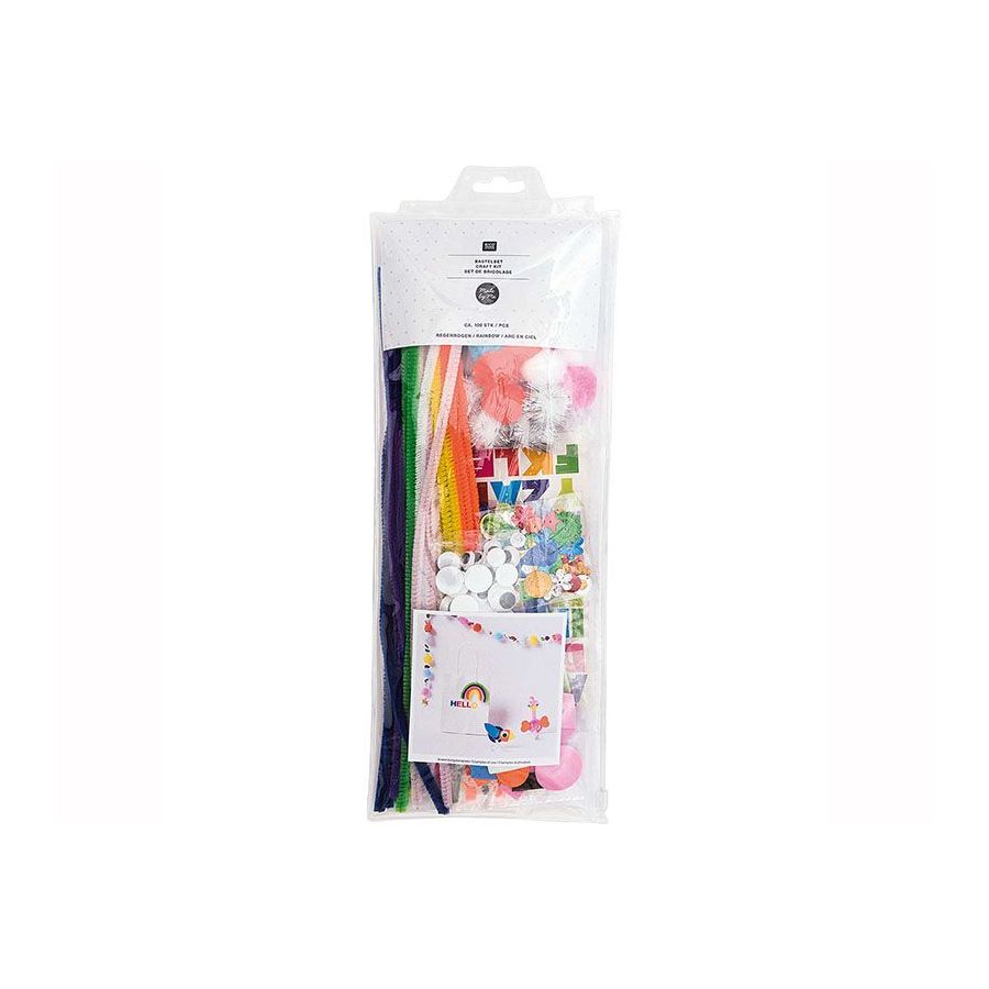 Set de Bricolage Arc en Ciel Rico Design - Idéal pour les activités créatives en famille ! {image_id}