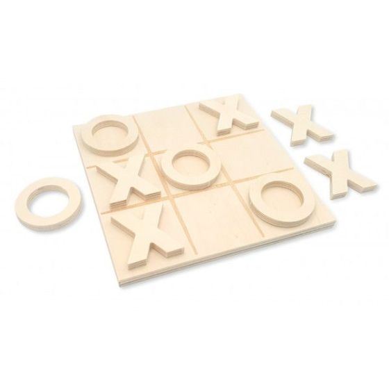 Jeu de Morpion en Bois à Personnaliser - DIY et Loisirs Créatifs {image_id}