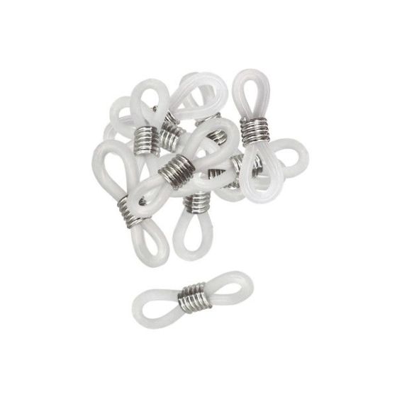 Lot de 20 attaches cordons lunettes transparents - Accessoire DIY indispensable {image_id}