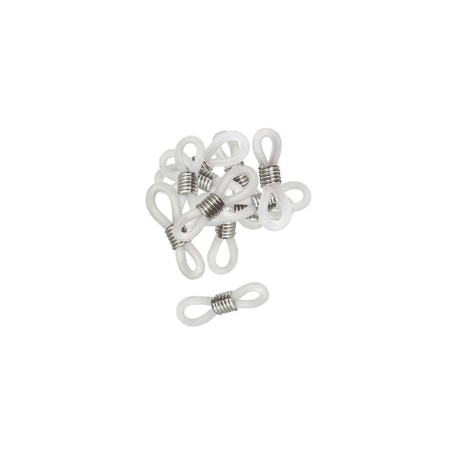 Lot de 20 attaches cordons lunettes transparents - Accessoire DIY indispensable {image_id}