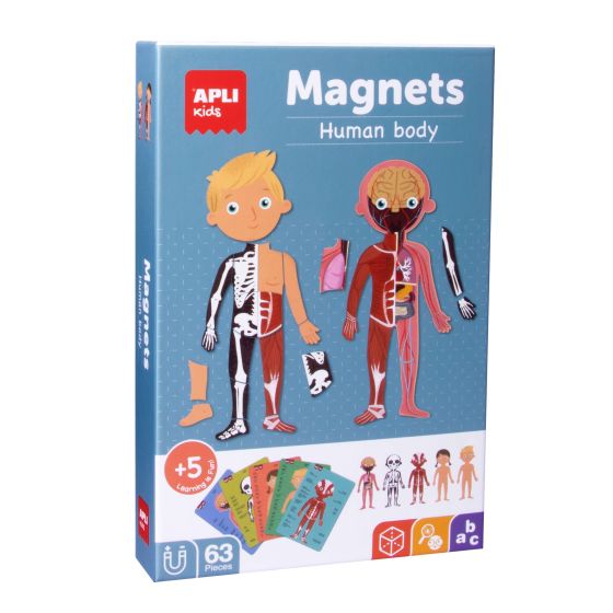 Jeu Magnétique "Le Corps Humain" APLI - Eveil Enfant {image_id}
