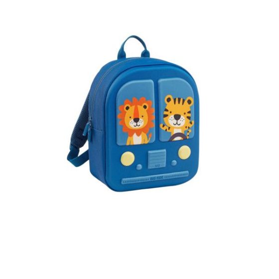 Mini sac à dos Bus Stop bleu marine pour enfant - MIQUEL RIUS {image_id}