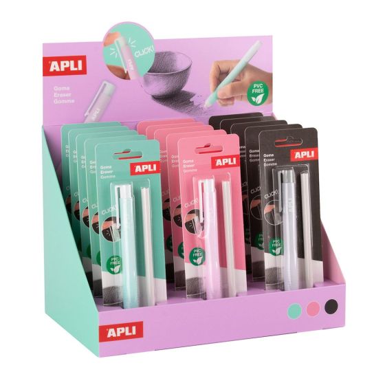 Porte-gommes assorties + recharge APLI {image_id}