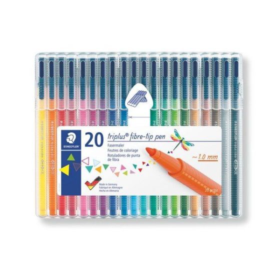 Etui Feutres Coloriage Tripluscolor x 20 Pieces STAEDTLER {image_id}