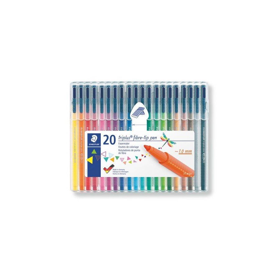 Etui Feutres Coloriage Tripluscolor x 20 Pieces STAEDTLER {image_id}