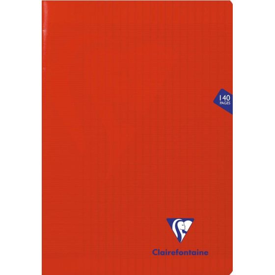 Cahier Mimesys Clairefontaine 24x32 - 140 pages - Grand carreaux {image_id}
