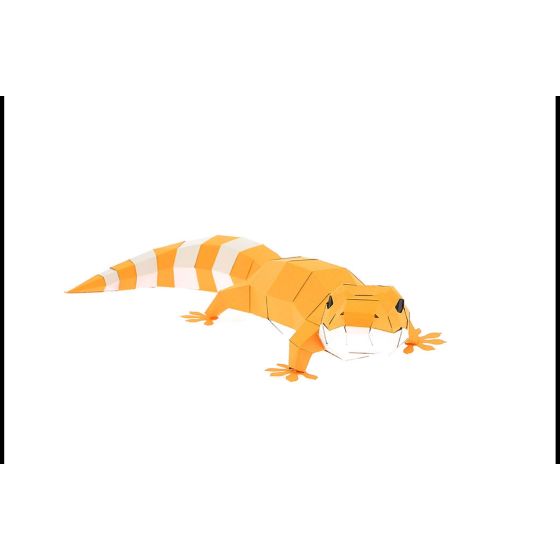 Trophée Papier Gecko 3D - Agent Paper {image_id}