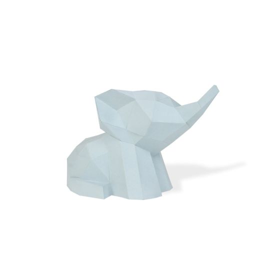 Trophée Bébés Éléphant - Gris par Agent Paper {image_id}