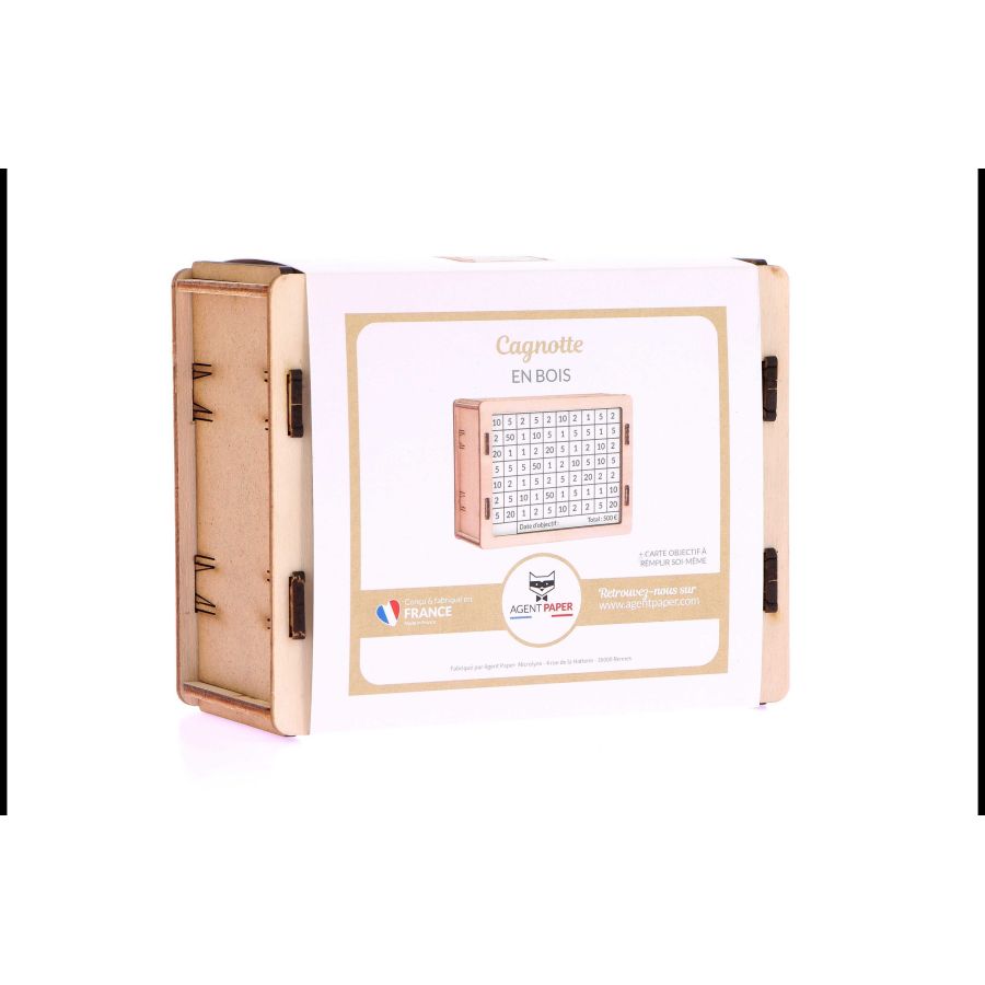 Cagnotte en Bois - Agent Paper {image_id}