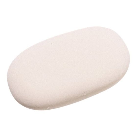 Gomme Savonnette Ovale Raphaël – 68x37x18 mm, Douce et Efficace
