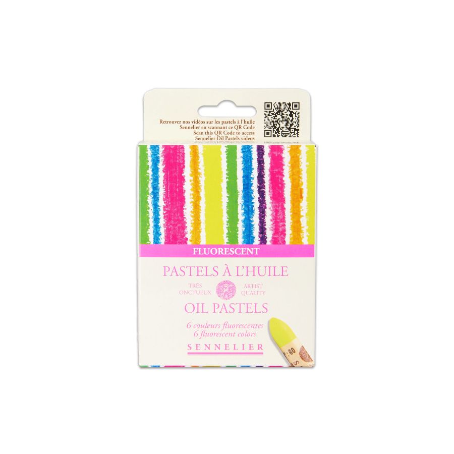 Pastels à l’Huile Sennelier – Coffret 6 Couleurs Fluorescentes : Éclat & Intensité Pastels à l’Huile Sennelier – Coffret 6 Couleurs Fluorescentes : Éclat & Intensité