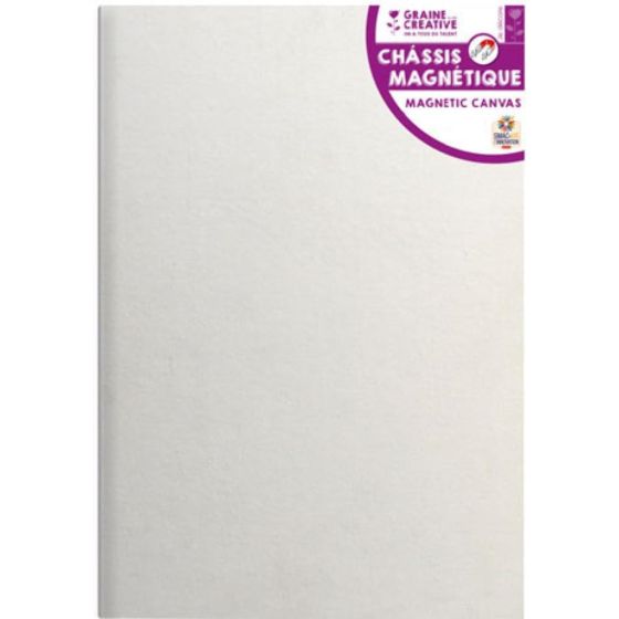 Châssis entoilé magnétique 40 x 50 cm – Personnalisation & déco créative