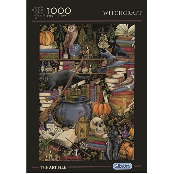 Puzzle Gibsons Witchcraft 1000 pièces – Magie et mystère à assembler
