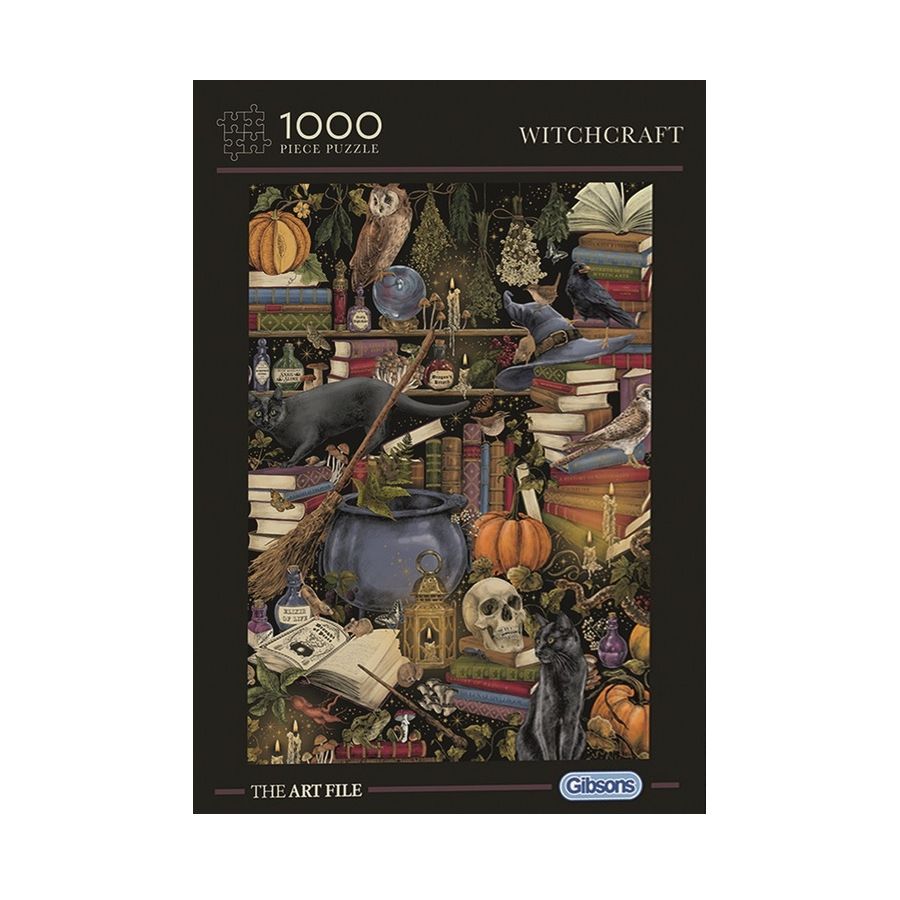 Puzzle Gibsons Witchcraft 1000 pièces – Magie et mystère à assembler